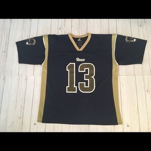 Vintage Kurt Warner XL Logo Jersey St. Louis Rams